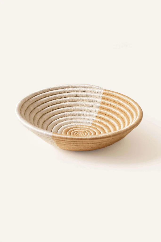 Decorative tray Azeka Plateau White