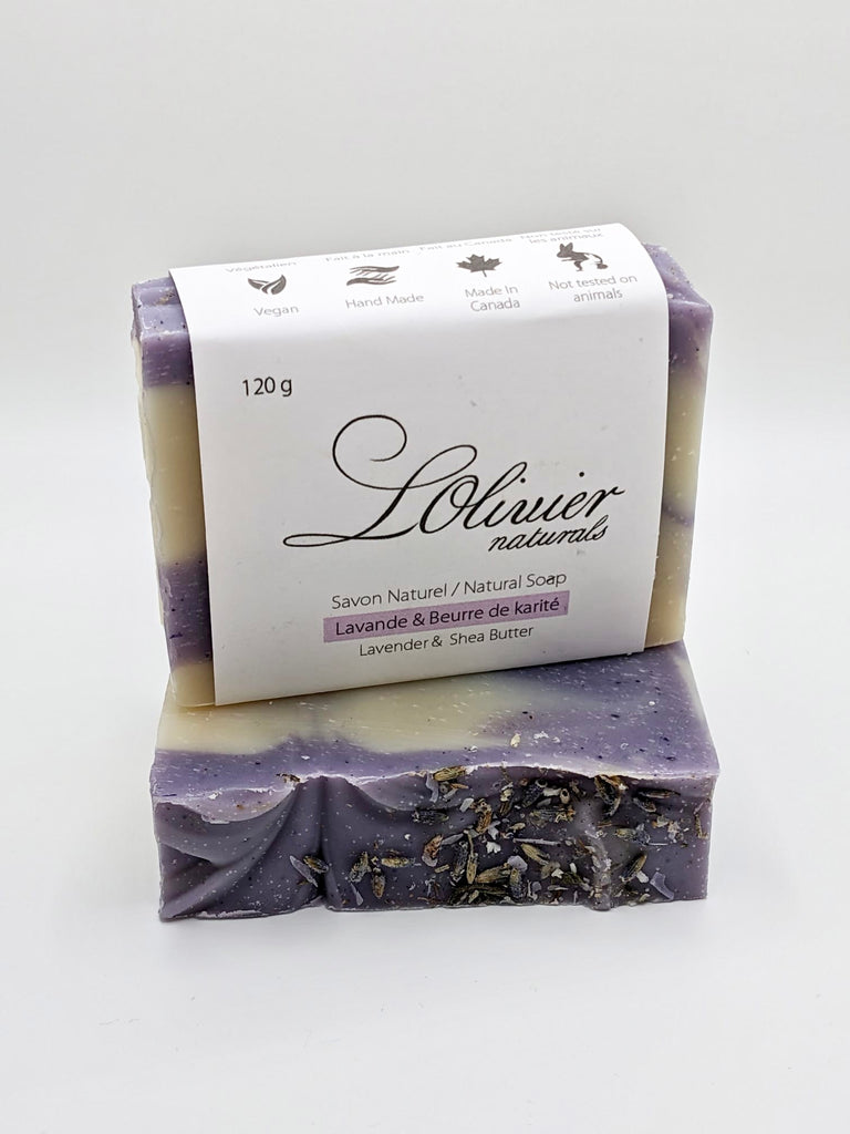 Lavender Soap Bar with Shea Butter
